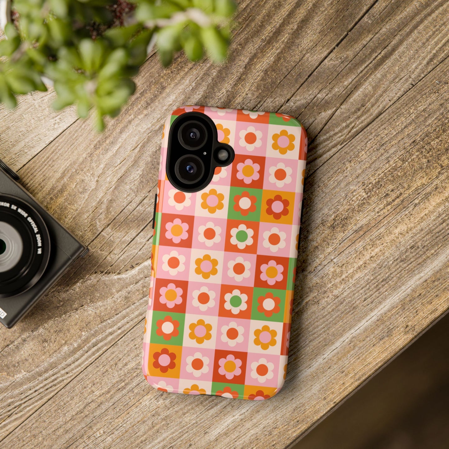 Retro Flora Tough Case