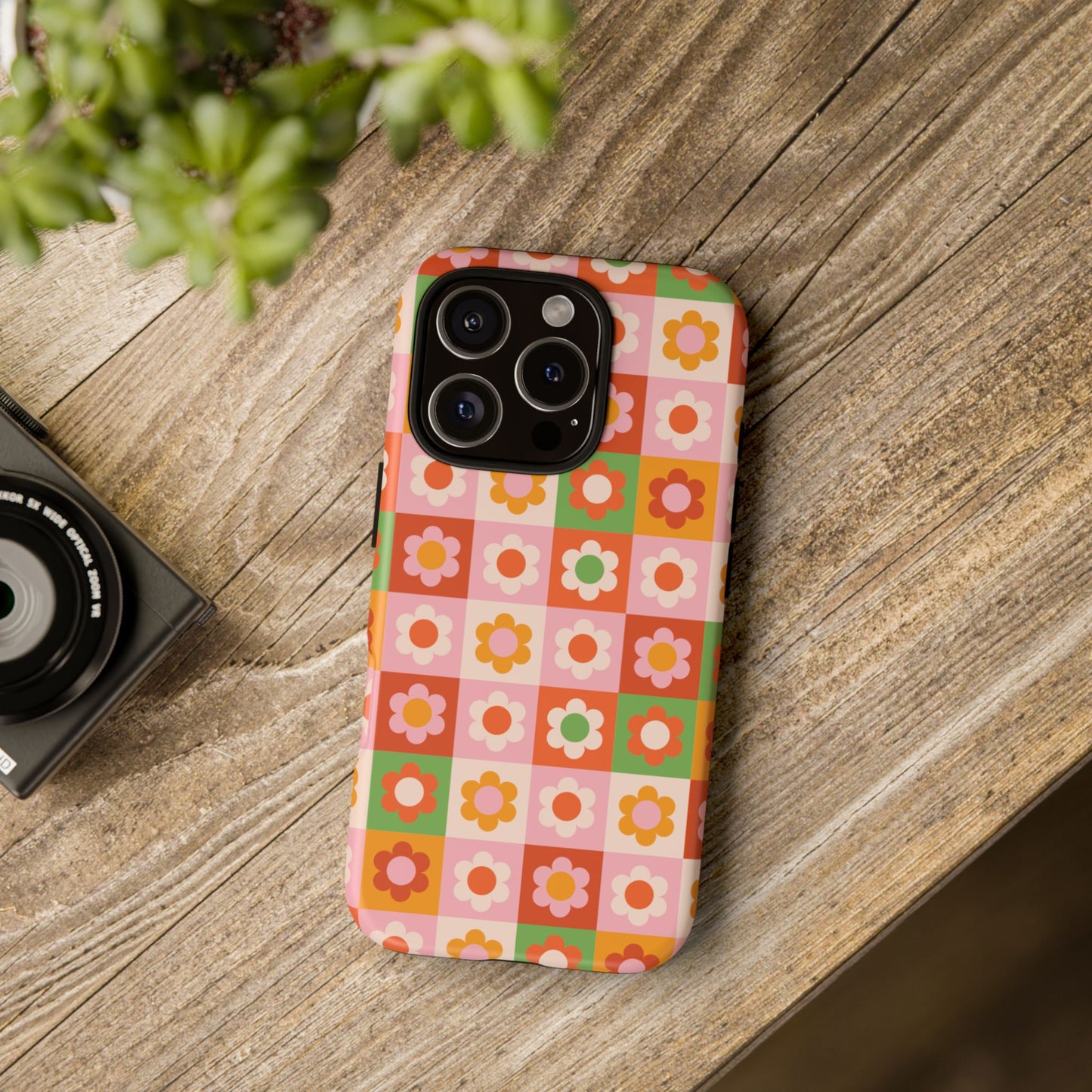 Retro Flora Tough Case