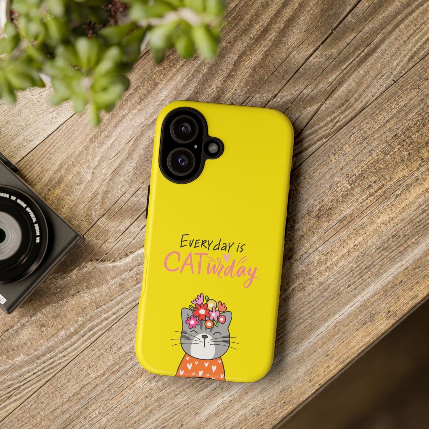 Cat-urday Tough Phone Case