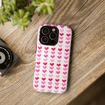 Heart Pattern Tough Case,