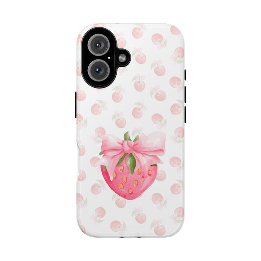 Phone Cases - Cute Strawberry Design