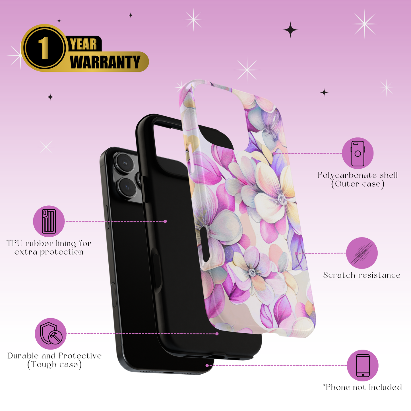 Blossira tough cases