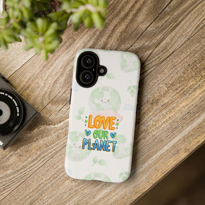 Green Heartbeat Tough Case