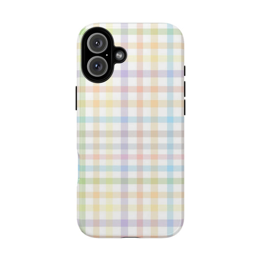 Pastel Plaid Tough Case