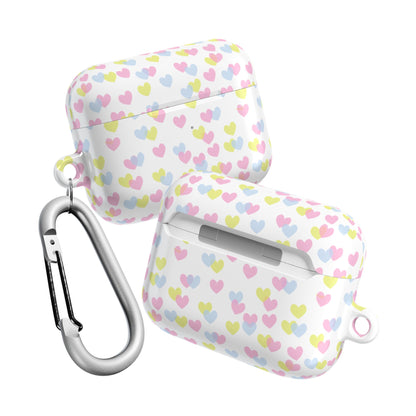 Pastel heart AirPod Cases