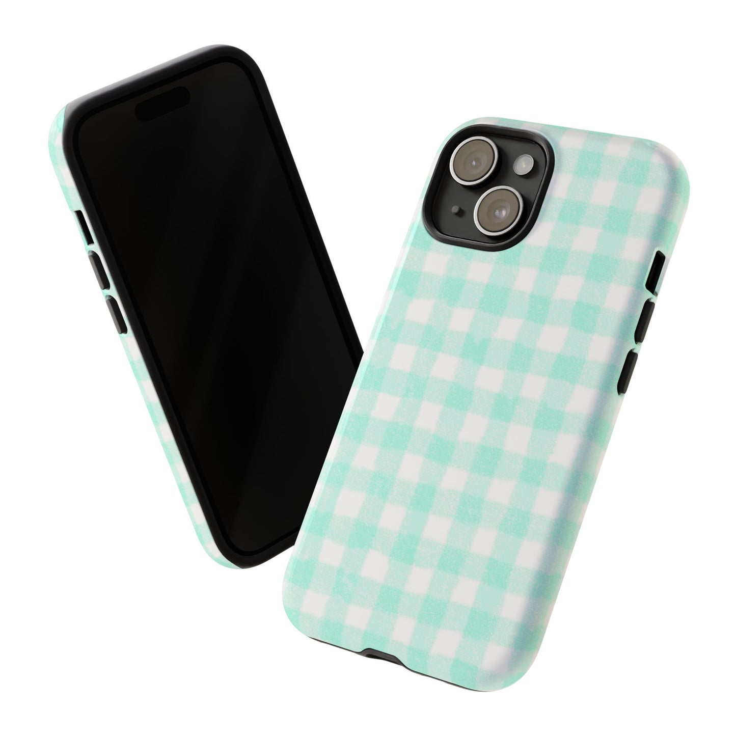 Mint Grid Tough Case