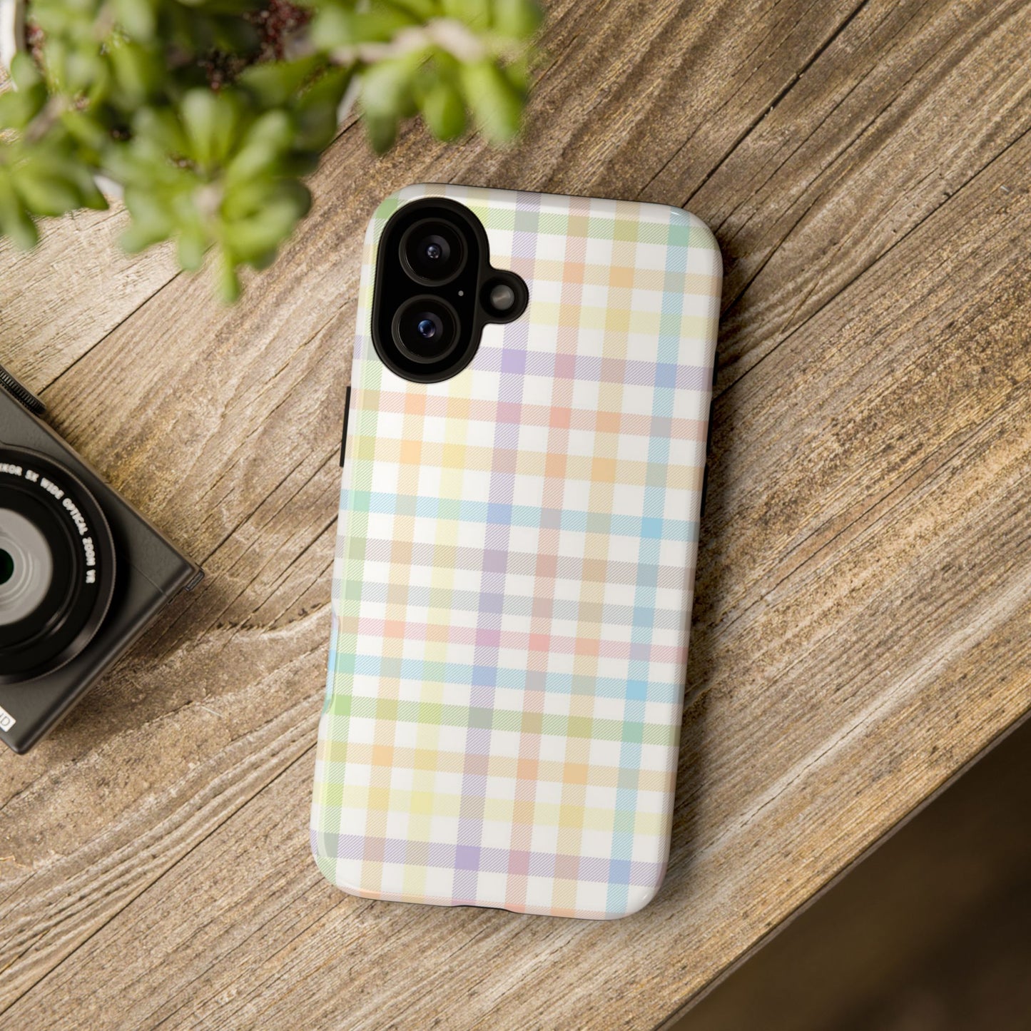 Pastel Plaid Tough Case