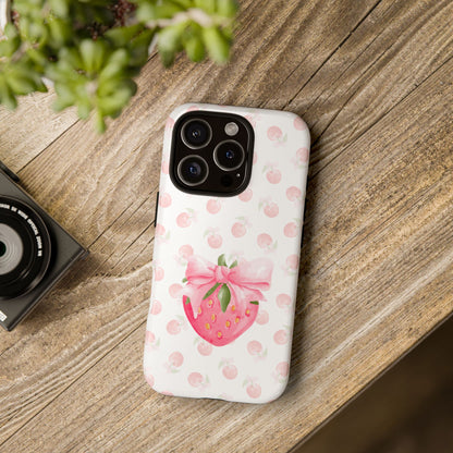 Phone Cases - Cute Strawberry Design
