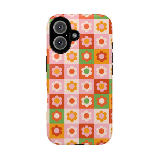 Retro Flora Tough Case