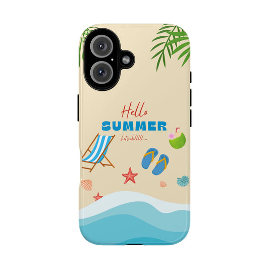 Hello Summer Tough Case