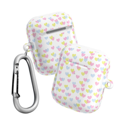 Pastel heart AirPod Cases