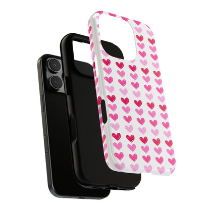 Heart Pattern Tough Case,