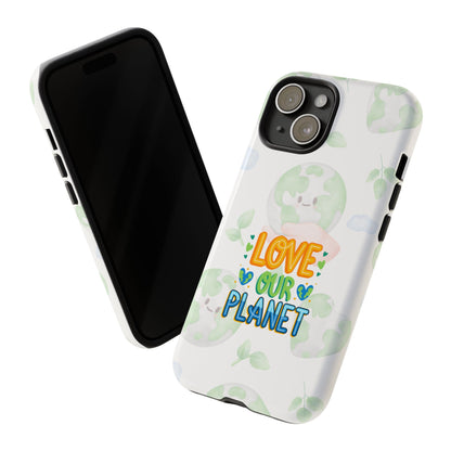 Green Heartbeat Tough Case