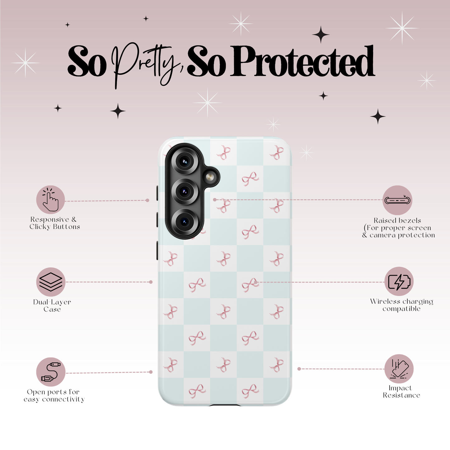 Check Bow Tough Case