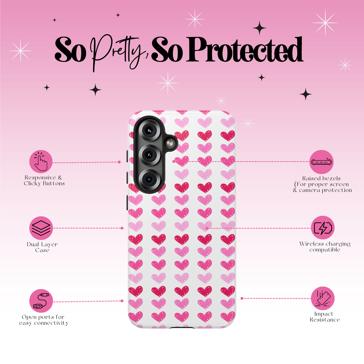 Heart Glow Tough Case