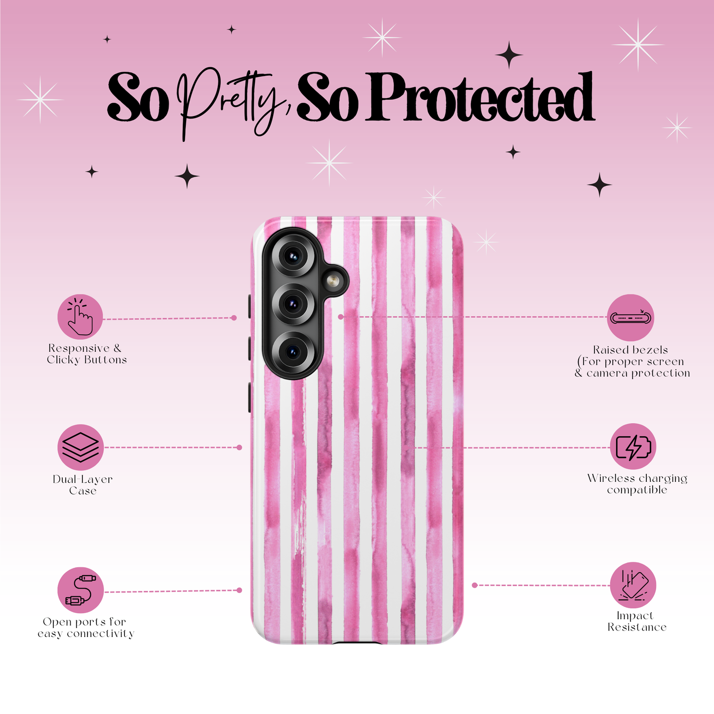 Berry Splash Tough Case