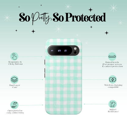 Garden Party Plaid Tough Case
