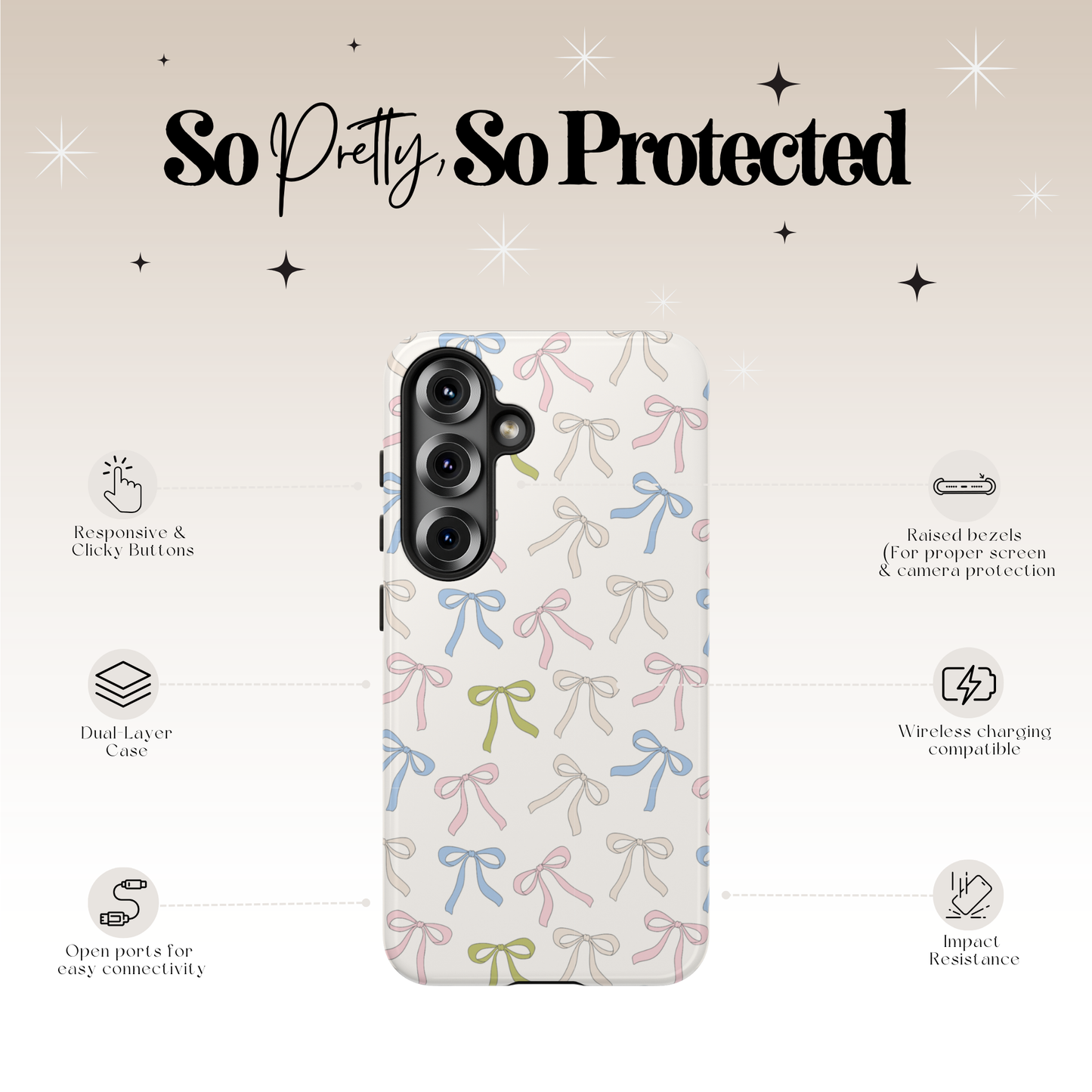 Pastel Knots Tough Case