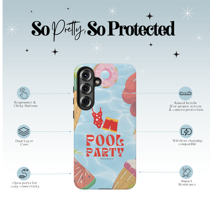 Poolside Tough Phone Case
