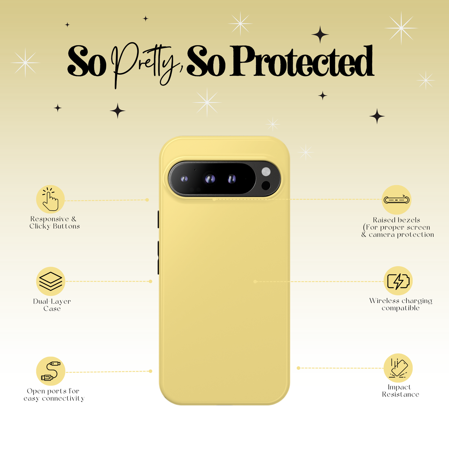 Golden Honey Tough Case