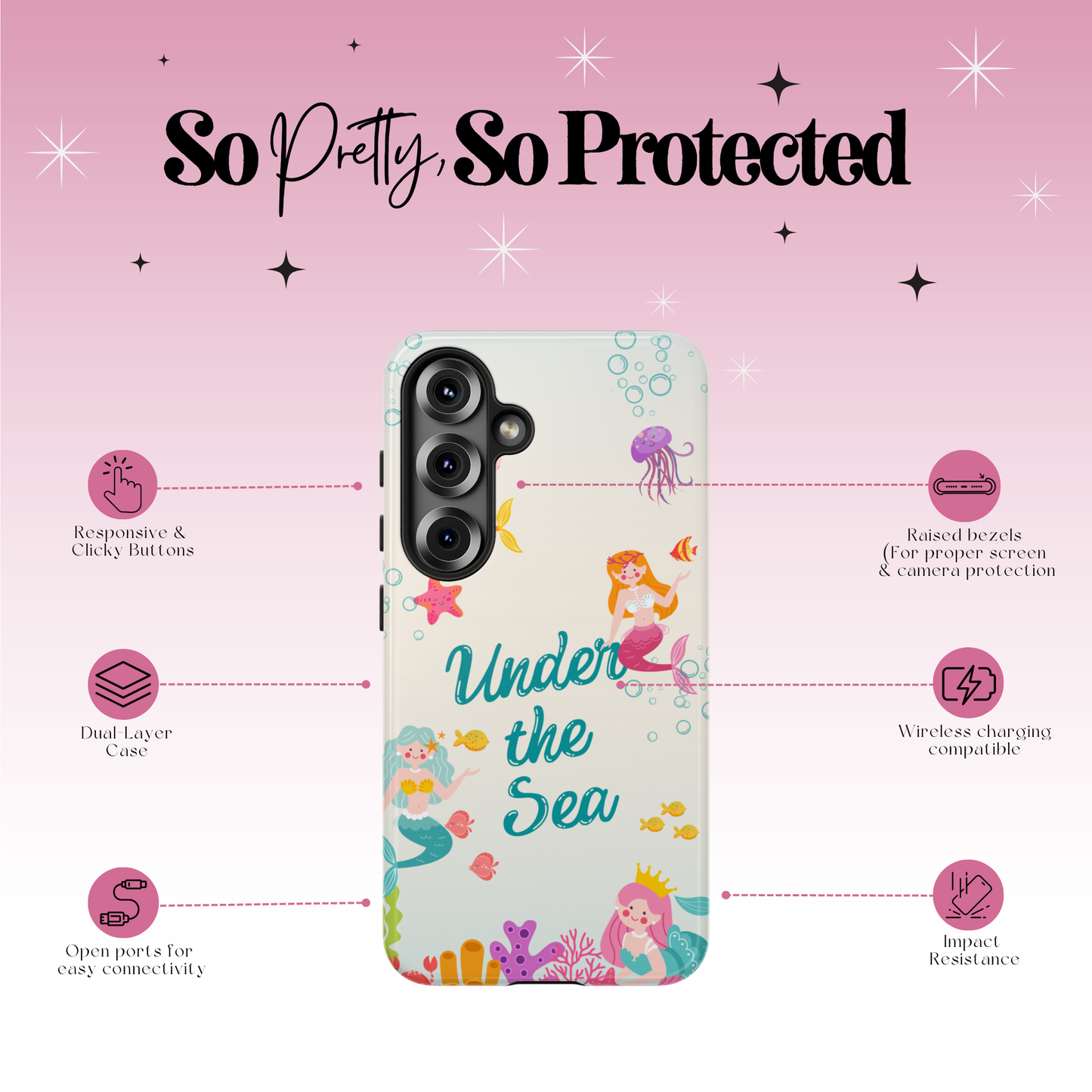 Mermaid Mood Tough Case