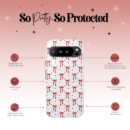 Cherry Bow Tough Case