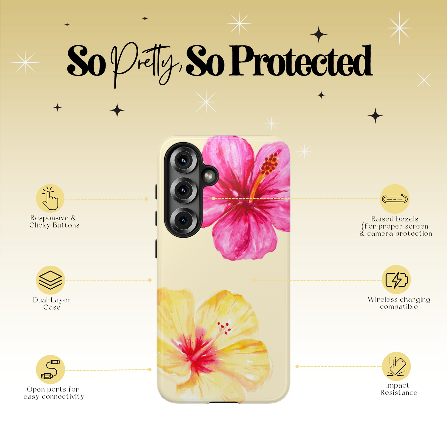 Sunny Hibis tough case
