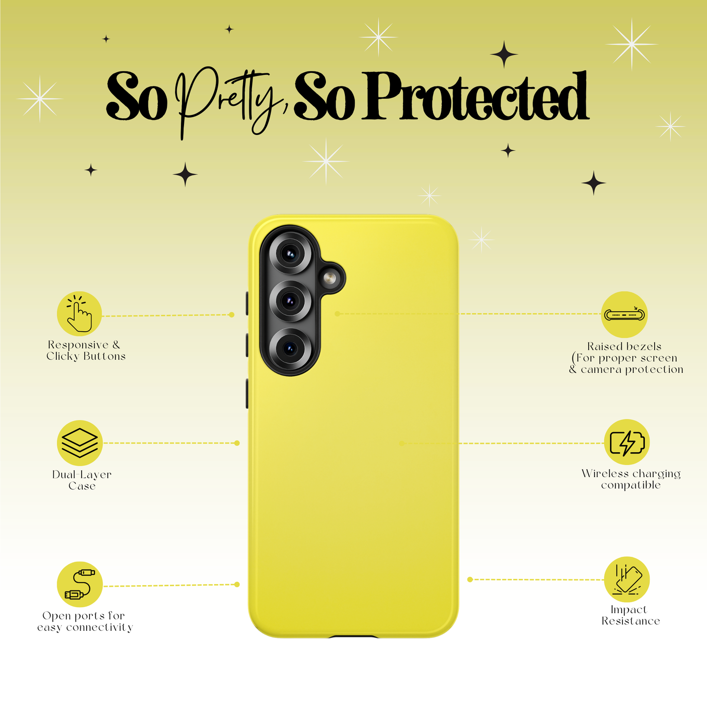 Lemon Drop Tough Cases