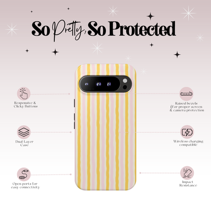 Indigo Lines Tough Case