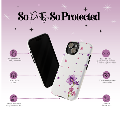 Lilac Drop Tough Case