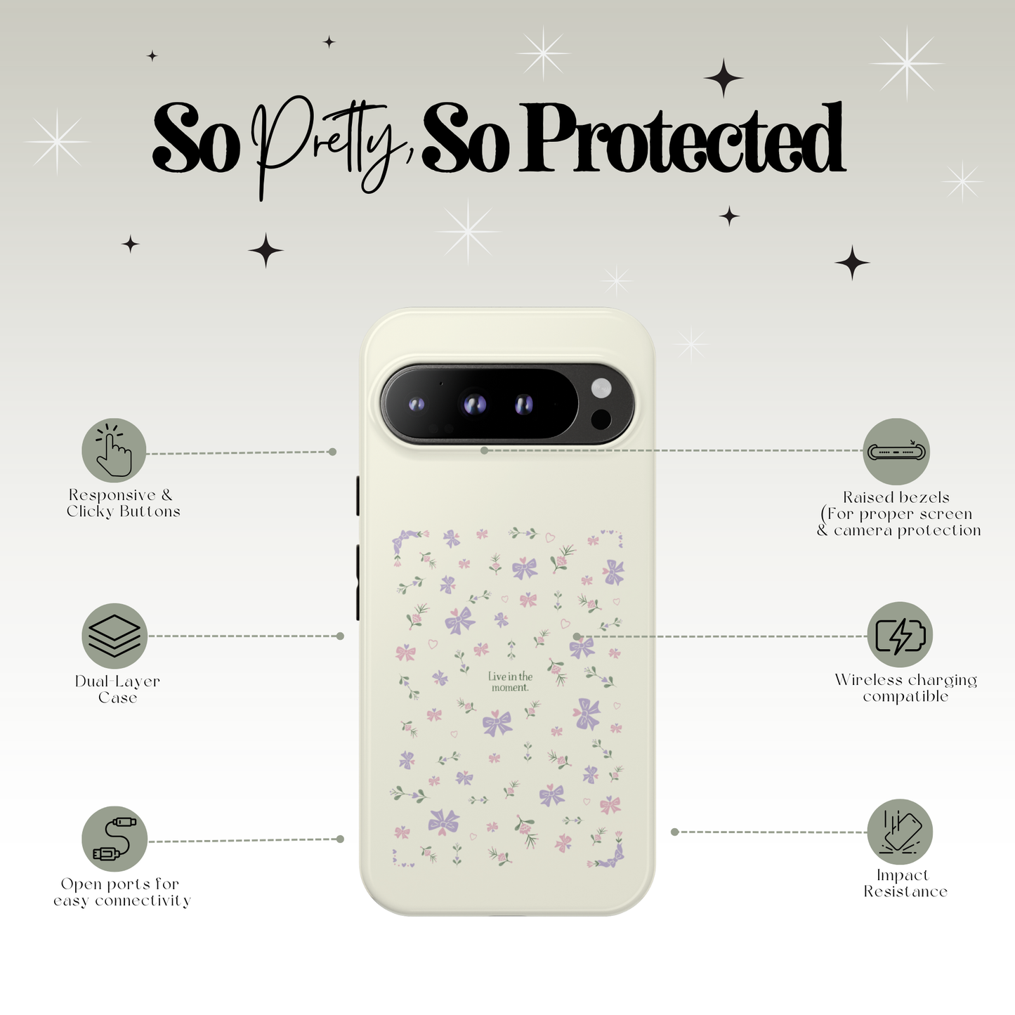 Shoreline Bloom Tough Case