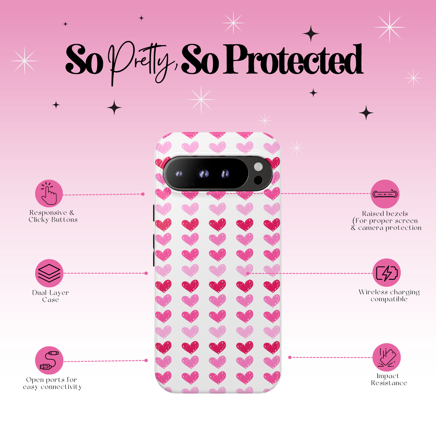 Heart Glow Tough Case