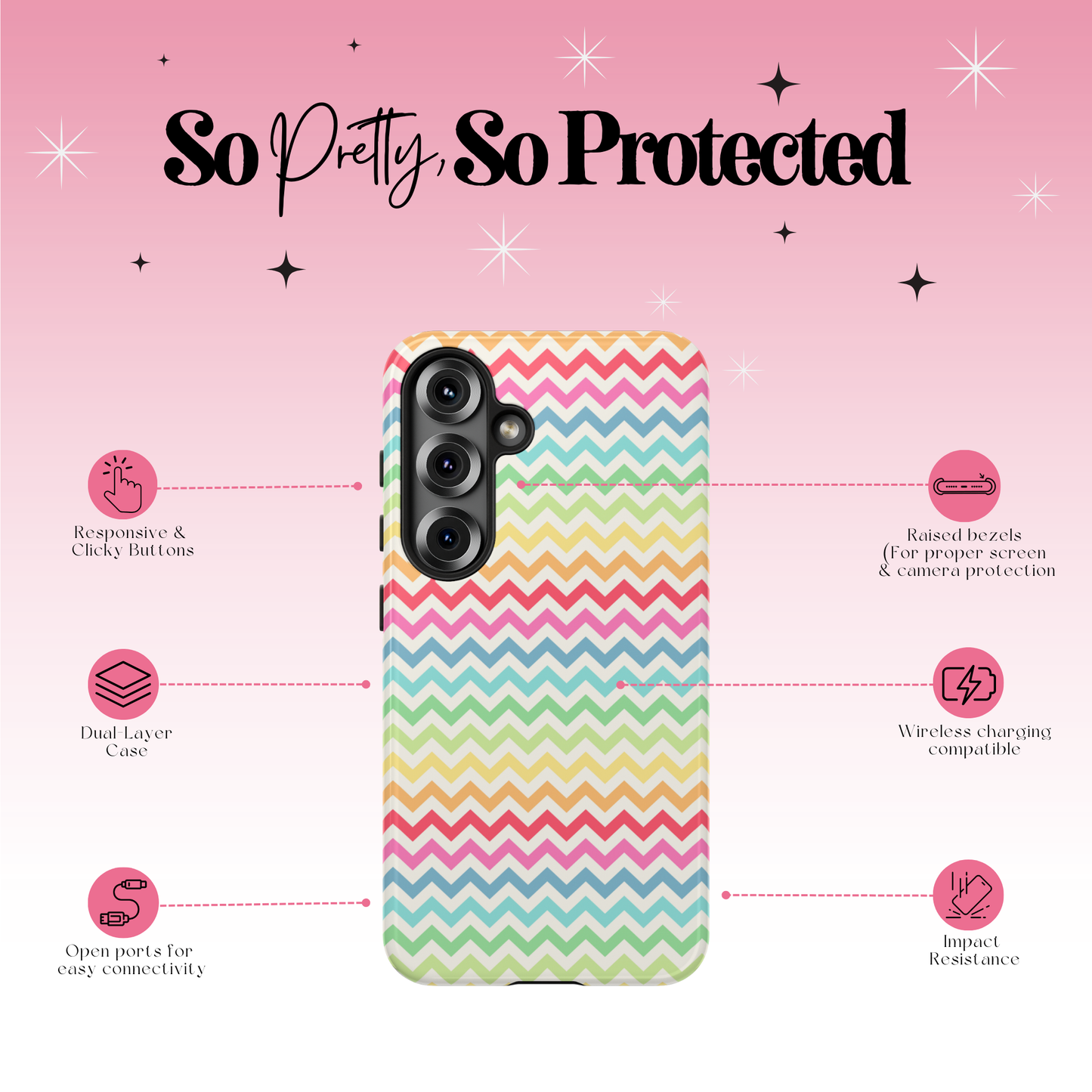 Rainbow Tough Cases