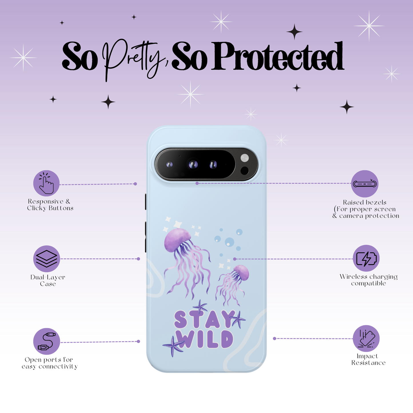 Wild Wave Tough Case