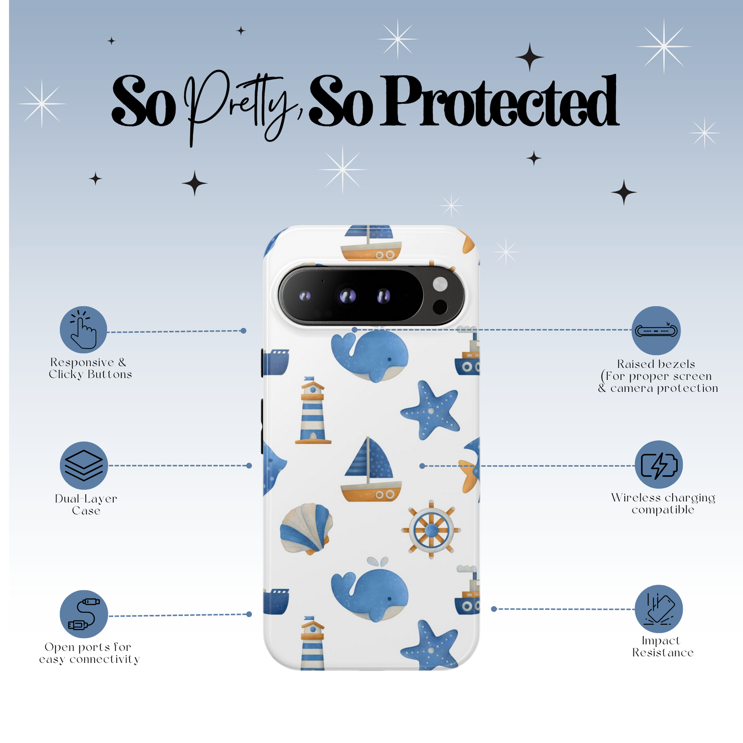 Whale Hello Tough Case