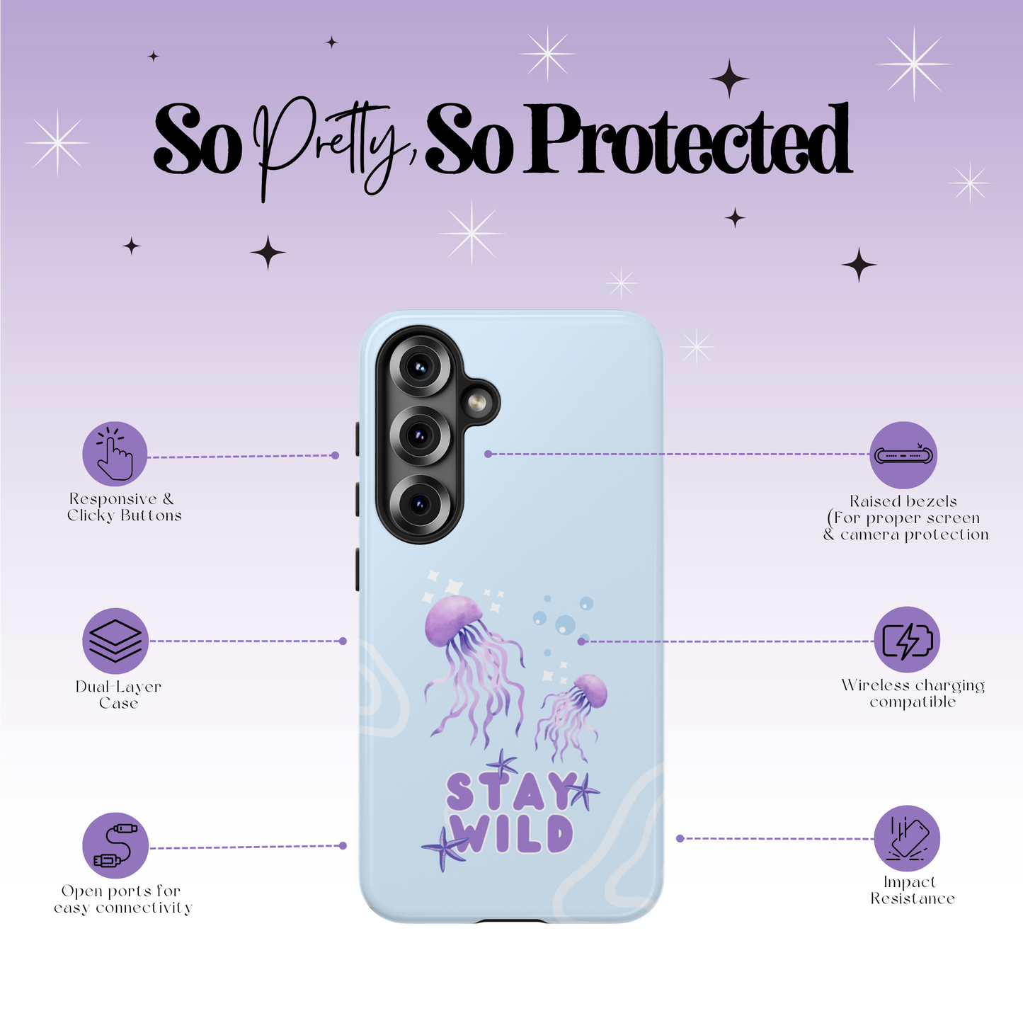 Wild Wave Tough Case