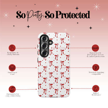 Cherry Bow Tough Case