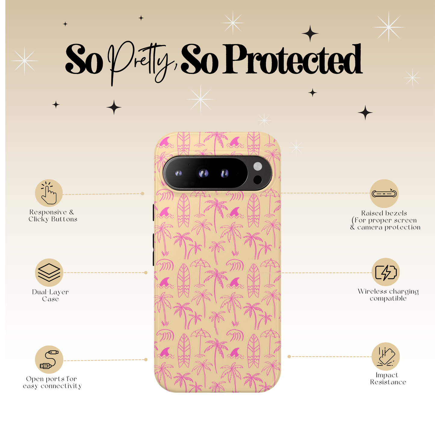 Tropic Tides Tough Case
