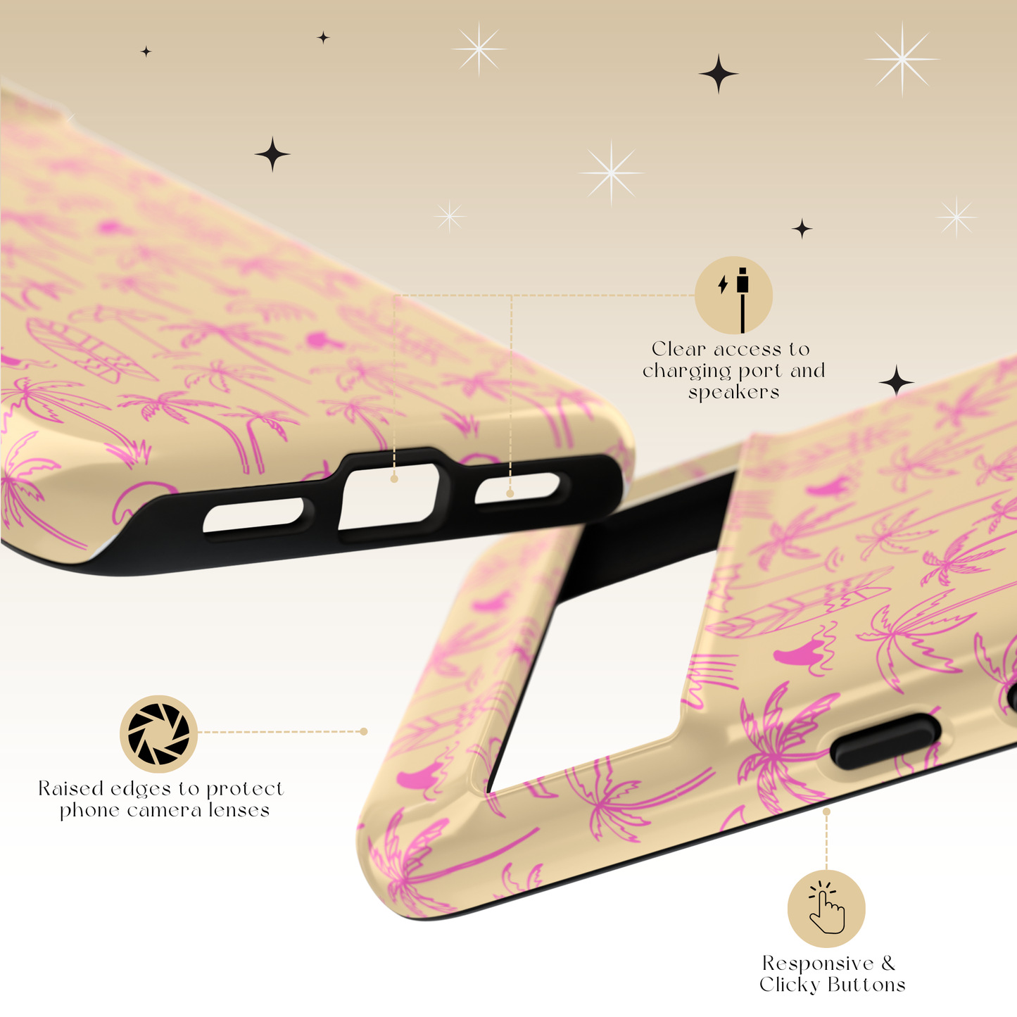 Tropic Tides Tough Case