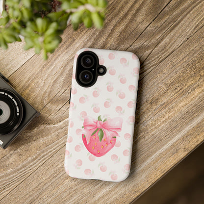 Phone Cases - Cute Strawberry Design