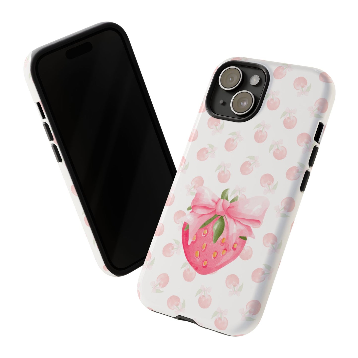 Phone Cases - Cute Strawberry Design