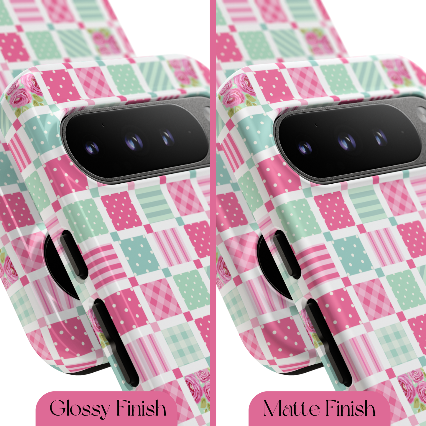 Quilted Rose Garden Tough Case