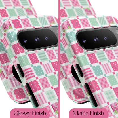 Quilted Rose Garden Tough Case