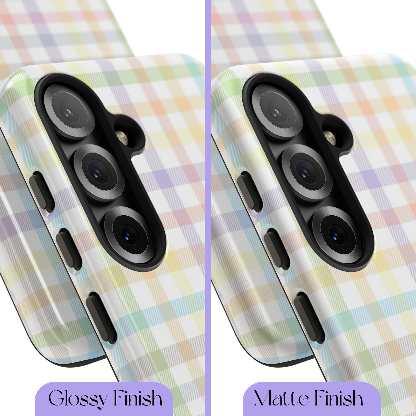 Sunset Plaid Tough Cases