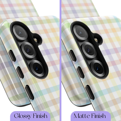 Sunset Plaid Tough Cases