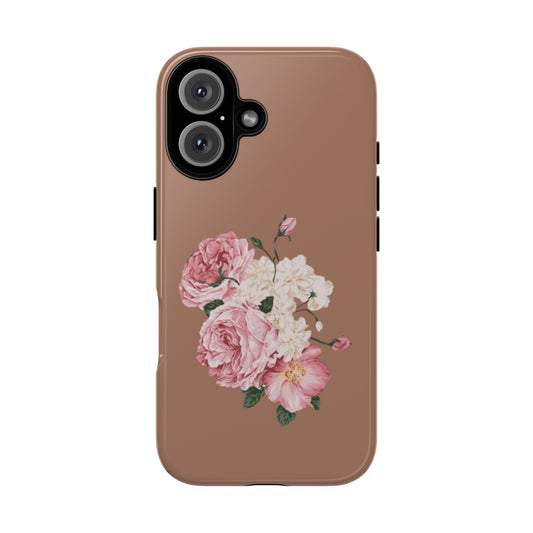 Mocha Bouquet Tough Case