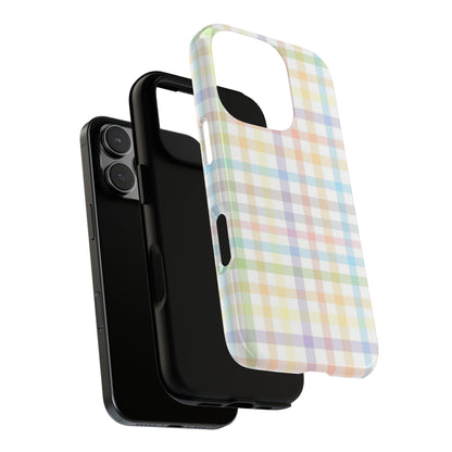 Pastel Plaid Tough Case