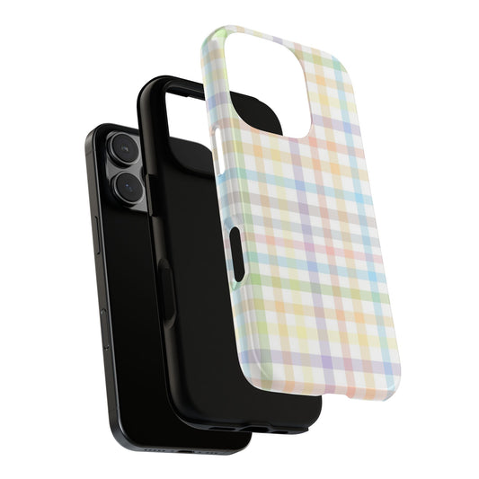 Pastel Plaid Tough Case