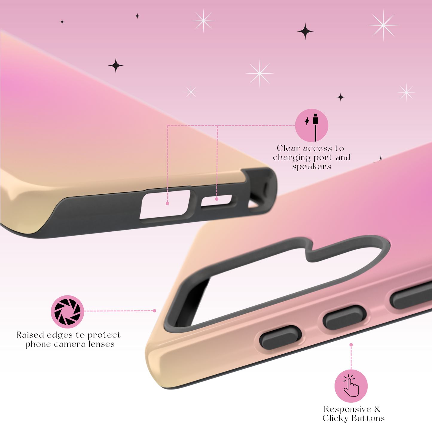 Cotton Candy Tough Cases