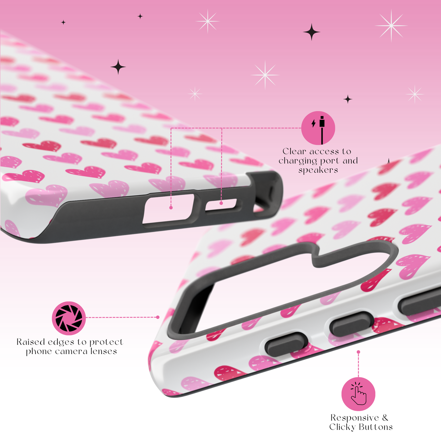Heart Glow Tough Case